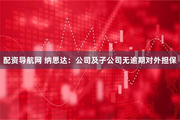 配资导航网 纳思达：公司及子公司无逾期对外担保